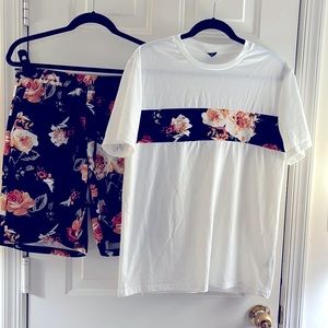 Shien Men’s Set: Shirt & Shorts